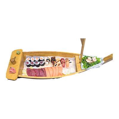 Gran barco de sushi