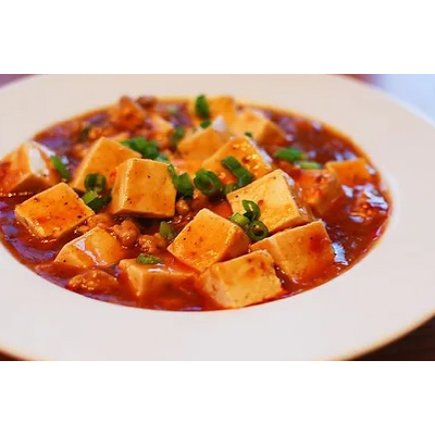Doufu con salsa picante