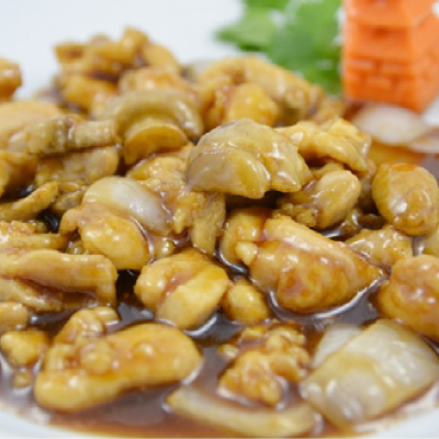 Pollo con champiñón