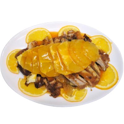 Pato a la naranja